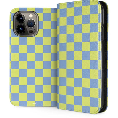 Neon Checkered iPhone Cases