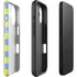 Neon Checkered iPhone 16 Impact Case