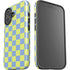 Neon Checkered iPhone 16 Impact Case