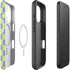 Neon Checkered iPhone 16 Magsafe Impact Case