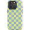 Neon Checkered iPhone 16 Pro Impact Case