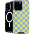 Neon Checkered iPhone 16 Pro MagSafe Case