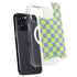 Neon Checkered iPhone 16 Pro MagSafe Case