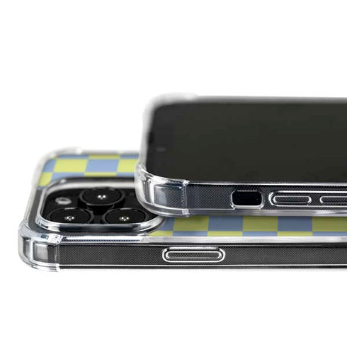 Neon Checkered iPhone 16 Pro Max MagSafe Case