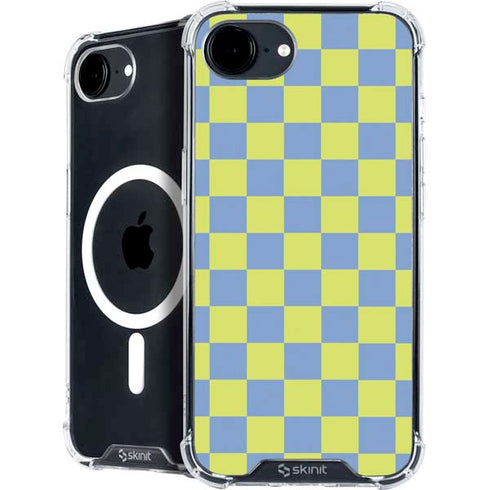 Neon Checkered iPhone 16e MagSafe Case