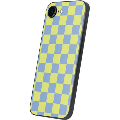 Neon Checkered iPhone 16e Skin