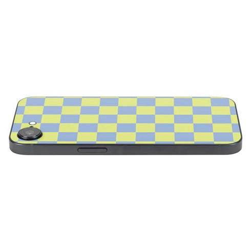 Neon Checkered iPhone 16e Skin