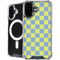 Neon Checkered iPhone 17 MagSafe Case