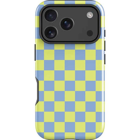 Neon Checkered iPhone 18 Pro Impact Case