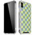 Neon Checkered iPhone X/XS Clear Case