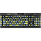 Neon Checkered K95 RGB PLATINUM Mechanical Gaming Keyboard Skin