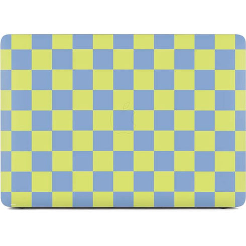 Neon Checkered Apple MacBook Air Skin