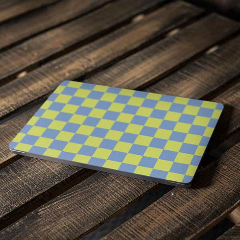 Neon Checkered Apple MacBook Air Skin