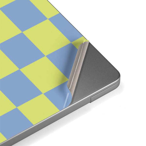 Neon Checkered Apple MacBook Pro 14-inch Skin