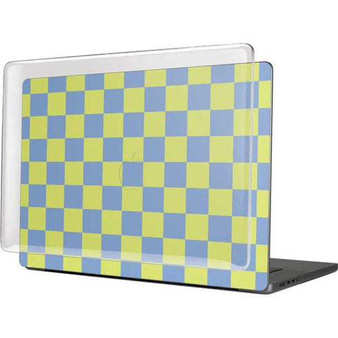 Neon Checkered MacBook Cases