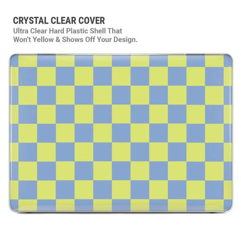 Neon Checkered MacBook Cases