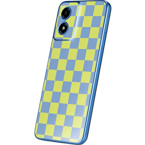 Neon Checkered Moto G Play 4G (2024) Skin