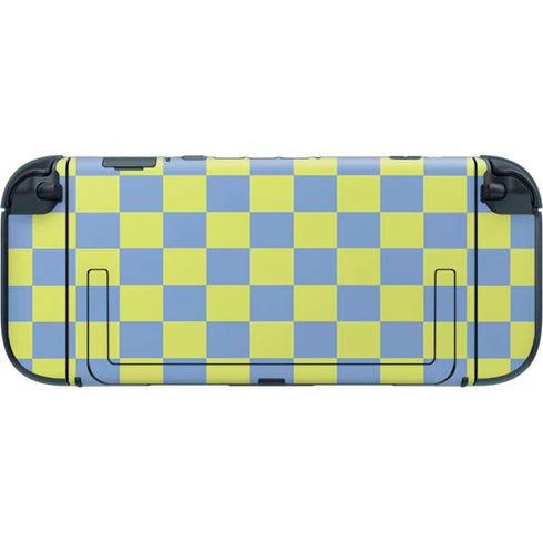 Neon Checkered Nintendo Switch 2 (2025) with Joy-Con Skin