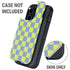 Neon Checkered Otterbox Defender iPhone Skin