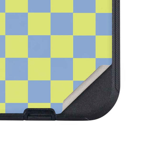 Neon Checkered Otterbox Defender iPhone Skin