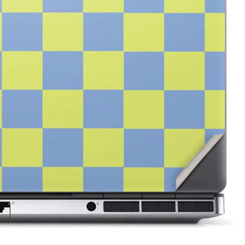 Neon Checkered Dell Precision Skin