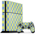 Neon Checkered PlayStation PS4 Skins