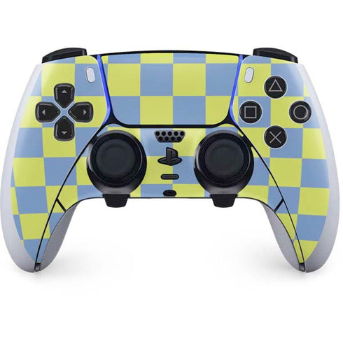 Neon Checkered PlayStation PS5 Skins