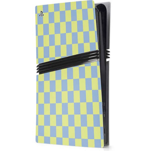 Neon Checkered PlayStation PS5 Skins