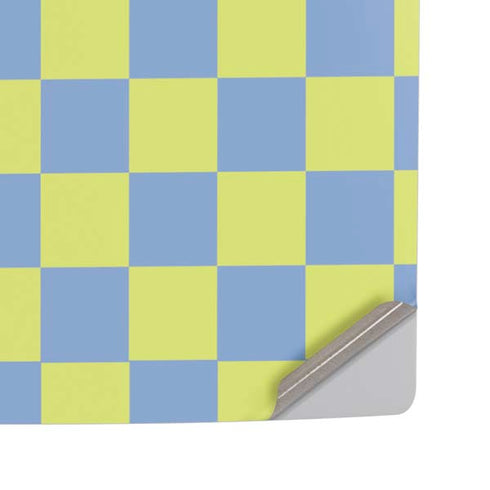Neon Checkered PS5 Pro Disk Console Skin