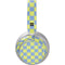 Neon Checkered Surface Headphones Skin