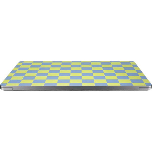 Neon Checkered Laptop Skins
