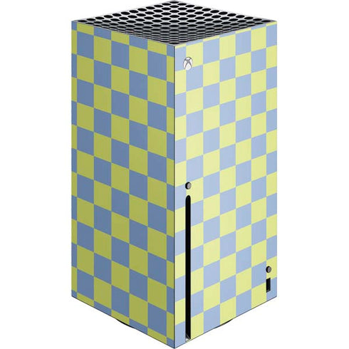 Neon Checkered Xbox Series X Skins