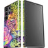 Neon Rainbow Cheetah with Rose by Sheena Pike Galaxy S23 Ultra Pro Case