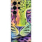 Neon Rainbow Cheetah with Rose by Sheena Pike Galaxy Skins