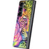 Neon Rainbow Cheetah with Rose by Sheena Pike Galaxy Z Fold5 5G Skin