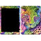 Neon Rainbow Cheetah with Rose by Sheena Pike Apple iPad Skin