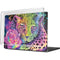 Neon Rainbow Cheetah with Rose by Sheena Pike MacBook Pro 14in (2021-24) Case plus Skin