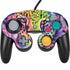 Neon Rainbow Cheetah with Rose by Sheena Pike Nintendo Skins