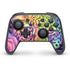 Neon Rainbow Cheetah with Rose by Sheena Pike Nintendo Skins