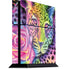 Neon Rainbow Cheetah with Rose by Sheena Pike PlayStation PS4 Skins