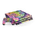 Neon Rainbow Cheetah with Rose by Sheena Pike PlayStation PS4 Skins