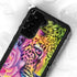 Neon Rainbow Cheetah with Rose by Sheena Pike Galaxy S24 Plus Waterproof Case