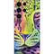Neon Rainbow Cheetah with Rose by Sheena Pike Galaxy S24 Ultra Skin