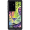 Neon Rainbow Cheetah with Rose by Sheena Pike Galaxy S24 Ultra Waterproof Case