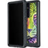 Neon Rainbow Cheetah with Rose by Sheena Pike Galaxy S24 Ultra Waterproof Case