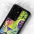 Neon Rainbow Cheetah with Rose by Sheena Pike Galaxy S24 Ultra Waterproof Case