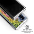 Neon Rainbow Cheetah with Rose by Sheena Pike Galaxy Z Fold6 Clear Case