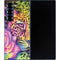 Neon Rainbow Cheetah with Rose by Sheena Pike Galaxy Z Fold6 Skin