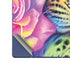 Neon Rainbow Cheetah with Rose by Sheena Pike Galaxy Z Fold6 Skin
