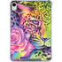 Neon Rainbow Cheetah with Rose by Sheena Pike iPad 11th Gen (2025) Clear Case